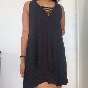 Black Criss Cross Dress